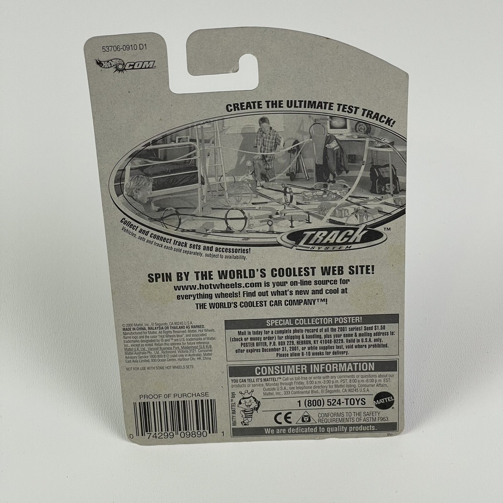 Hot Wheels 1937 Bugatti 2001 Edition Pearl White New Diecast 163 Double Tampo - Picture 6 of 6